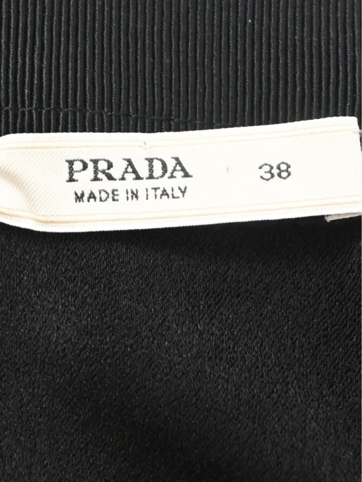 Prada ビンテージ ギャザー入りミディスカート - ブラック - 画像4