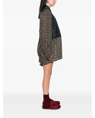 Junya Watanabe Comme des Garçons Pre-Owned ドッキング シャツドレス - サムネイル3