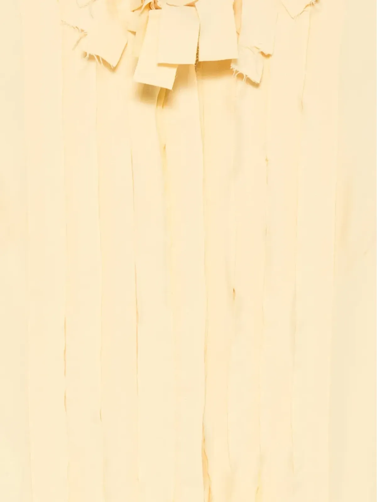 Rochas クレープシャツ - Yellow - 画像3