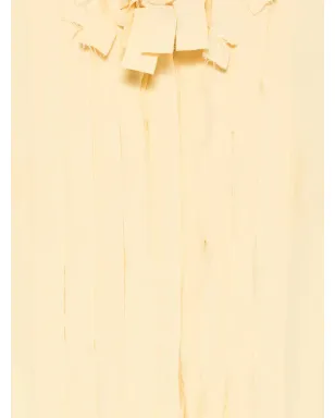 Rochas クレープシャツ - Yellow - サムネイル3