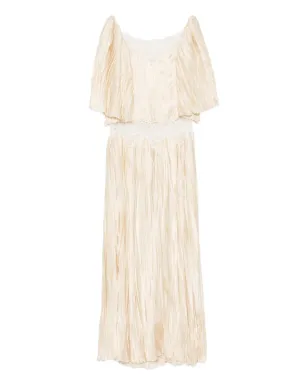 Rochas レースラッフルドレス - サムネイル2
