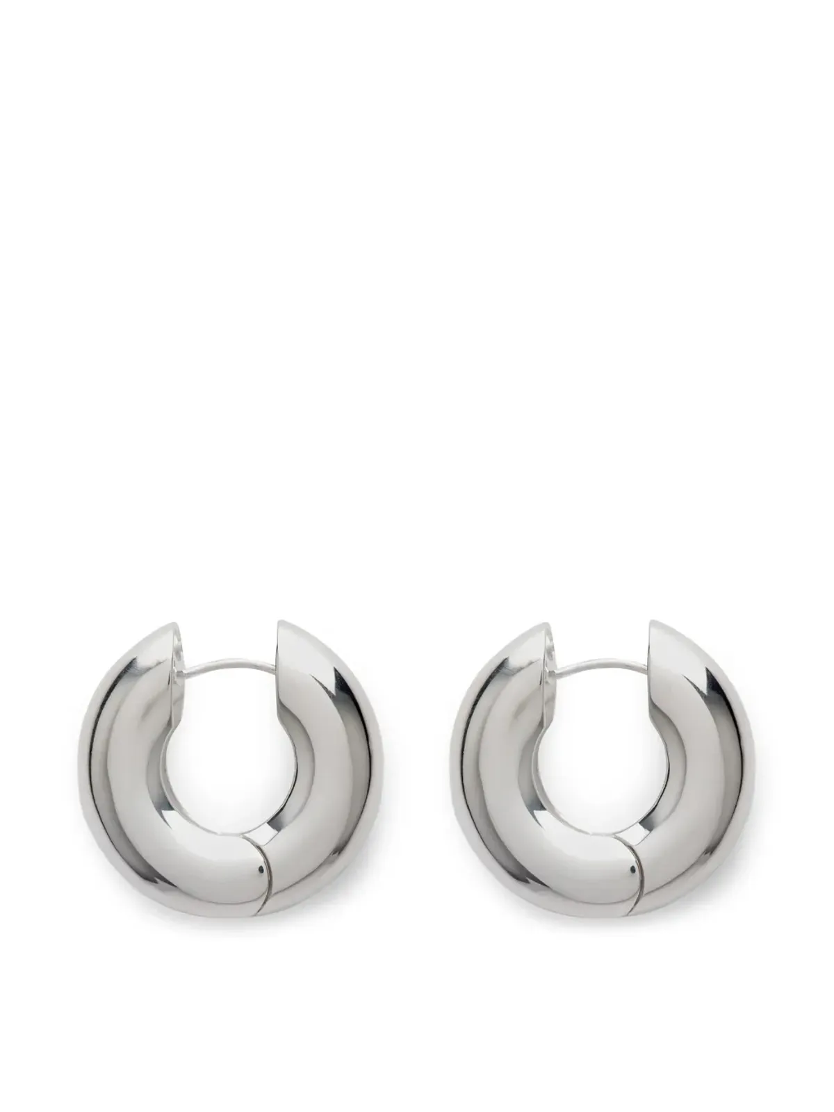 éliou devon hoop earrings - Silver - 画像1