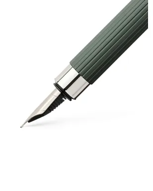 Graf von Faber-Castell リブ付きメタル万年筆 - サムネイル2