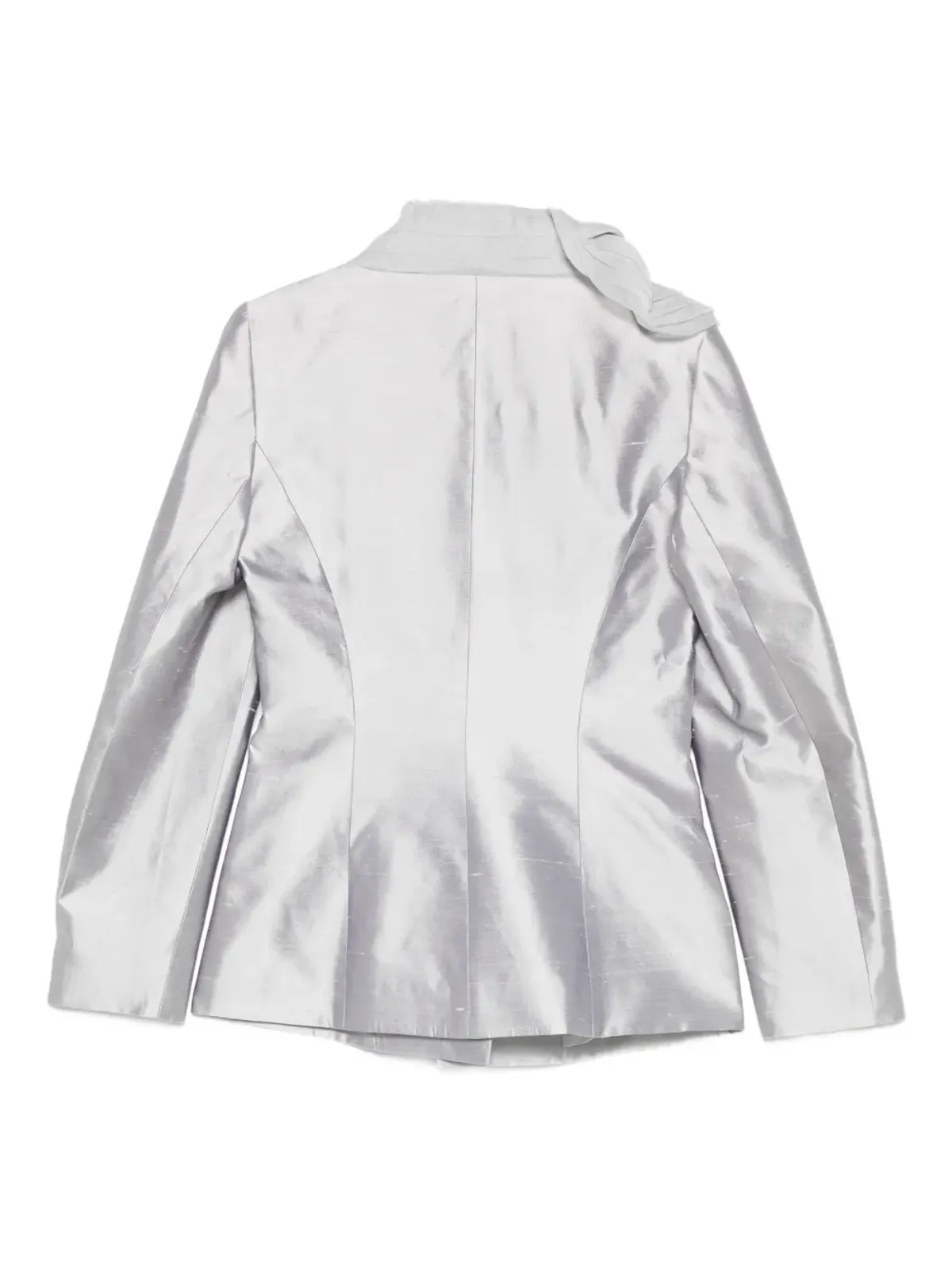 ビンテージ Christian Dior 1990年代 花モチーフのスーツ グレー - 画像2