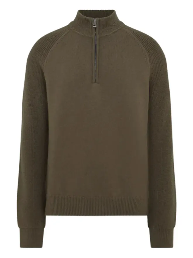 Belstaff Belstaff ジップラグランスリーブ ニットウェア - グリーンの商品画像