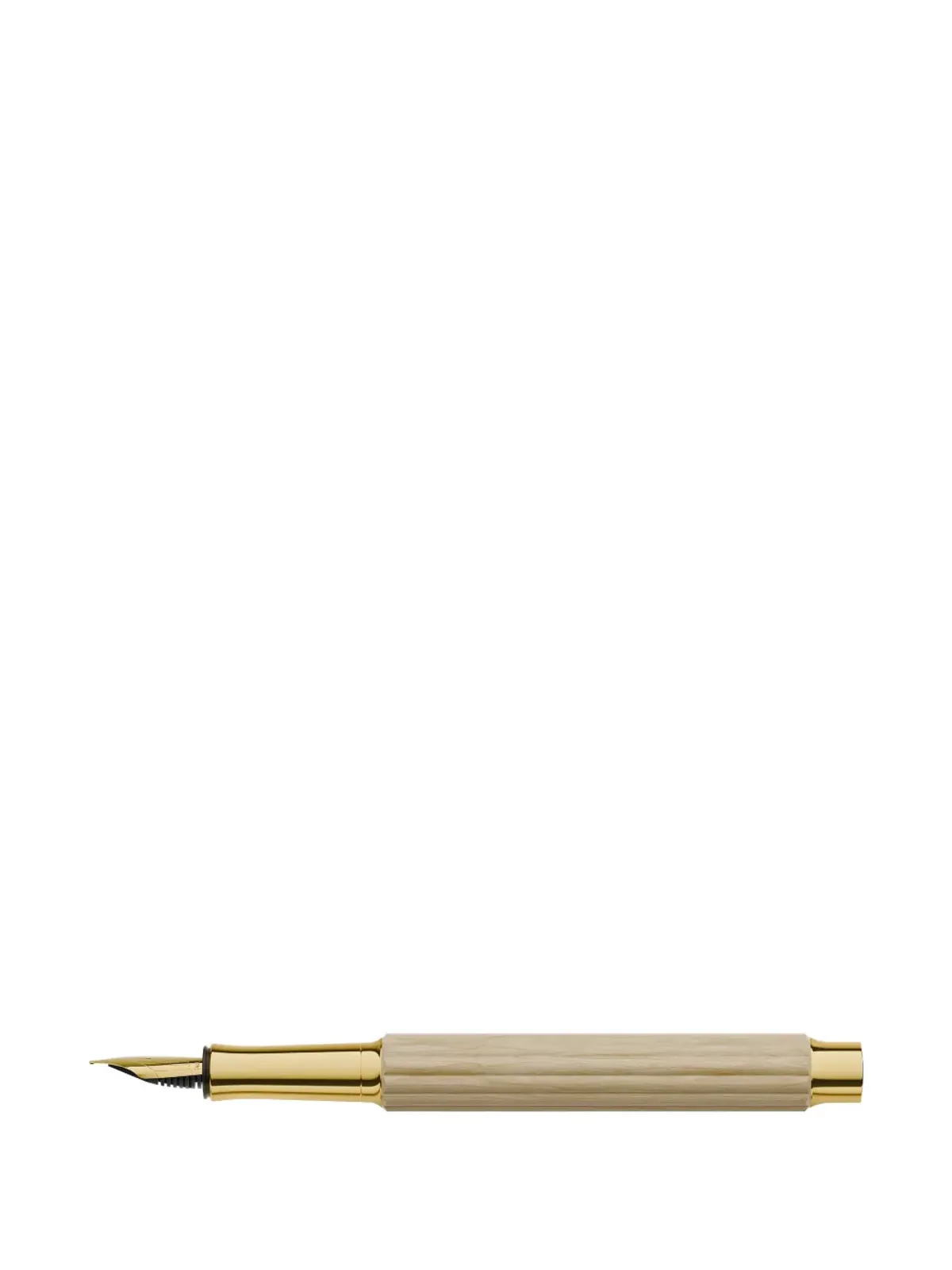 Graf von Faber-Castell ホーンビーム・リブド・万年筆 - 画像1