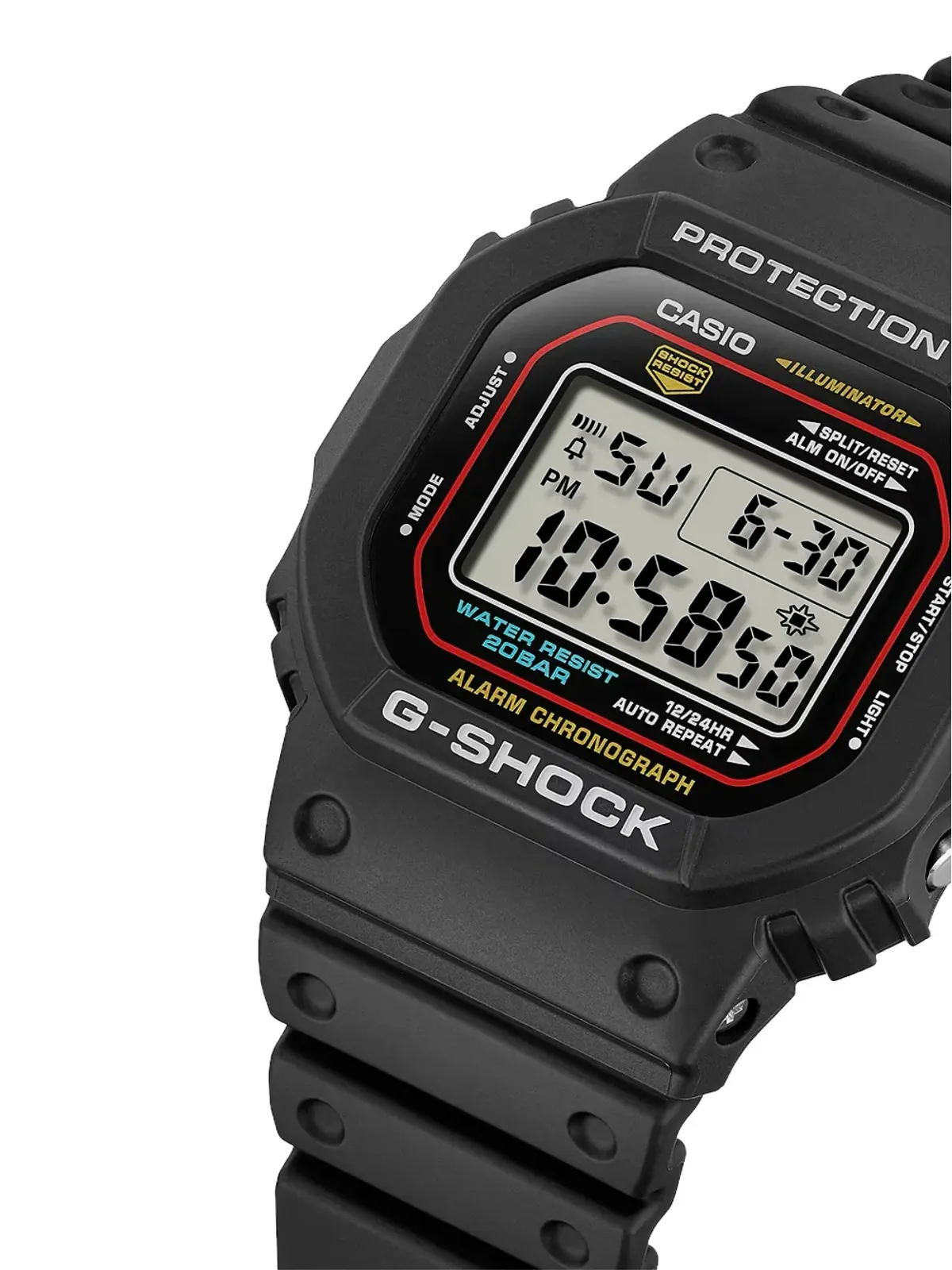 Casio DW-5600RL ブラック - 画像2