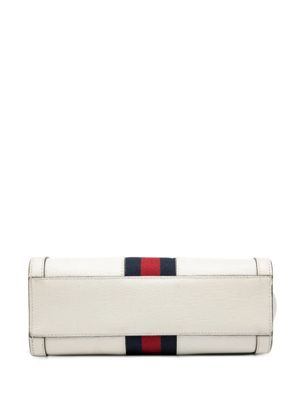 ビンテージ Gucci オフィディア レザー サッチェル 小型 ホワイト - 画像4