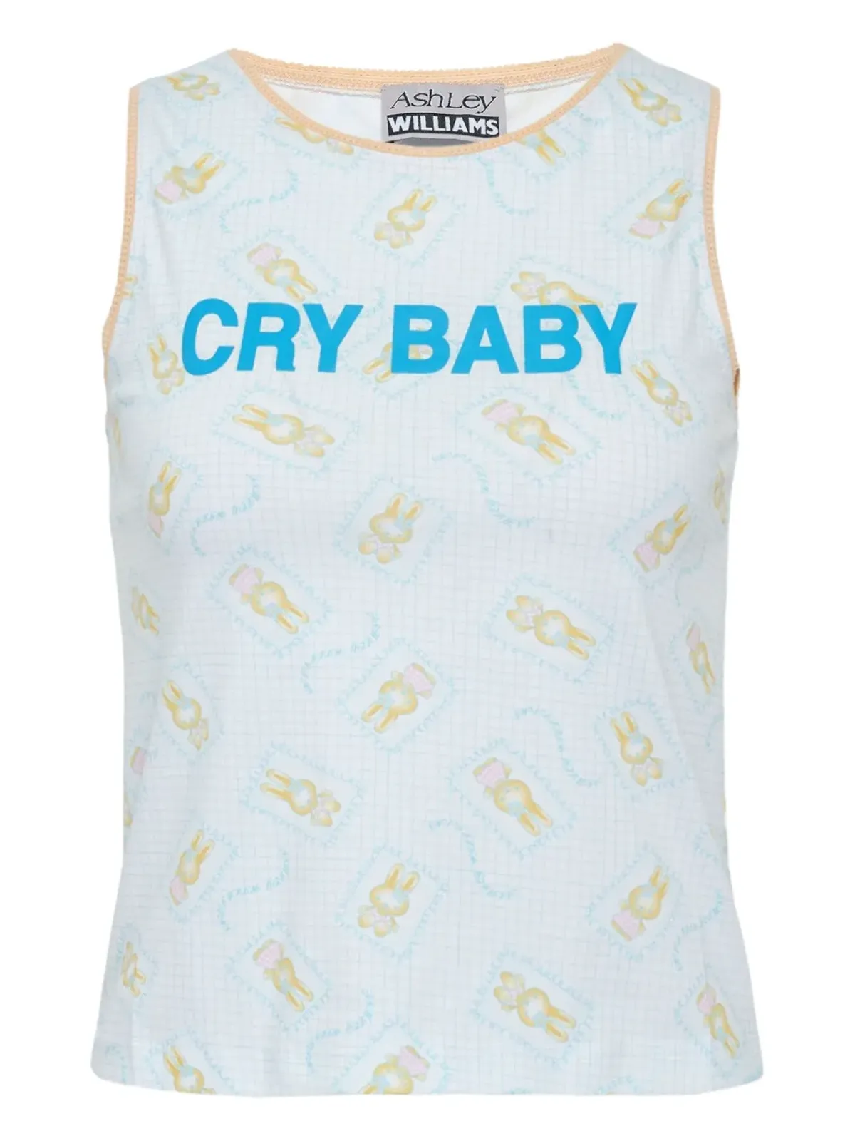 Ashley Williams Cry Babyプリント タンクトップ - 画像1
