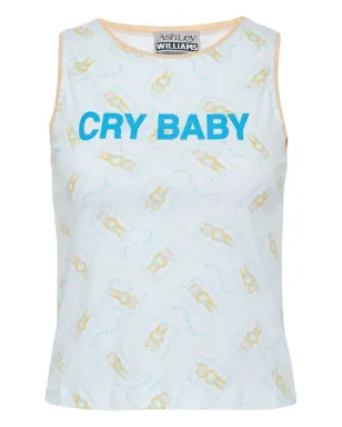 Ashley Williams Cry Babyプリント タンクトップ - サムネイル1