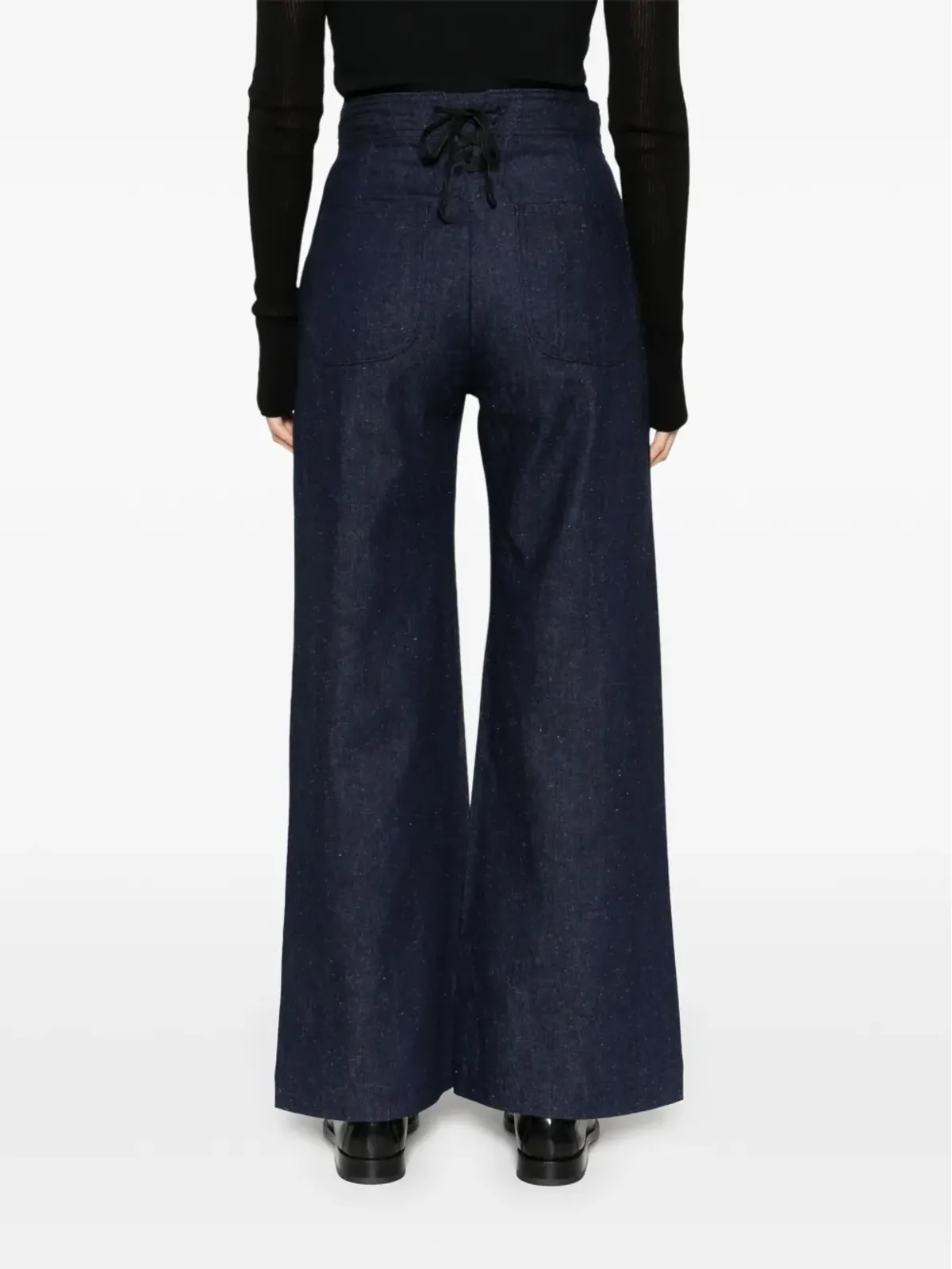 Levi's ワイドレッグジーンズ ブルー - 画像4