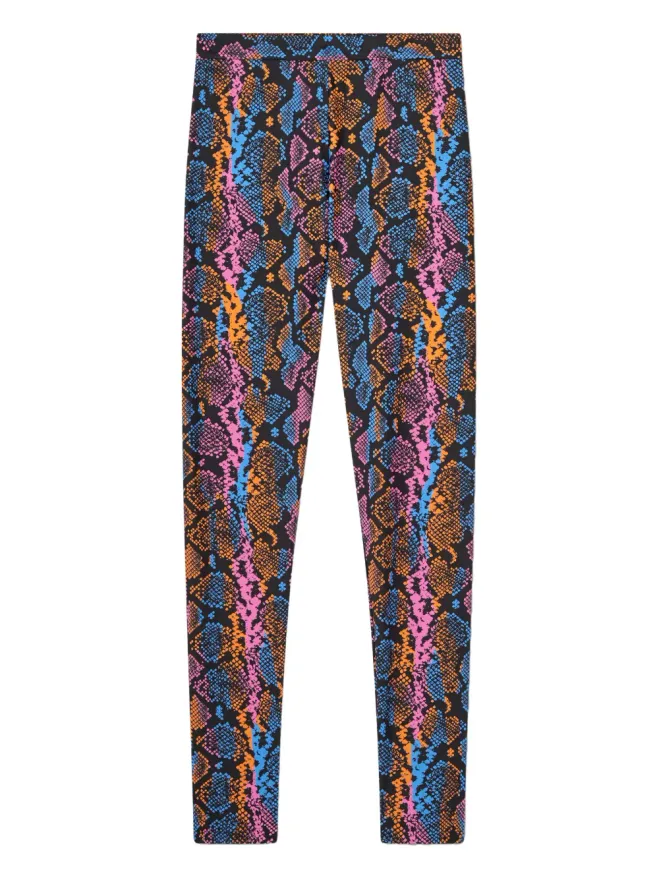 VERSACE Versace 蛇皮柄レギンスの商品画像