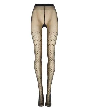 Wolford クリスタルドットタイツ（ブラック） - サムネイル1