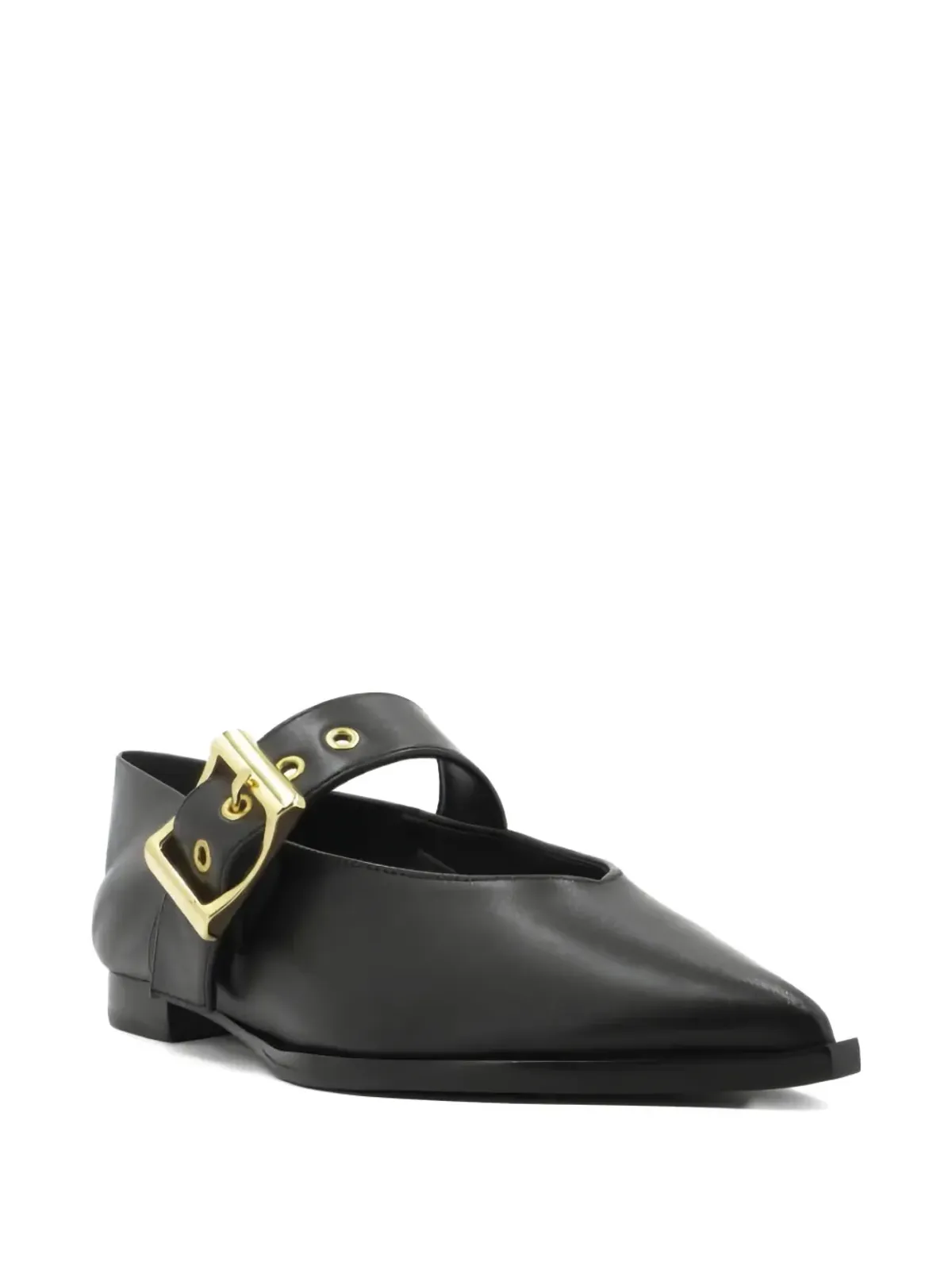 Schutz バックルディテール バレエシューズ - 画像2