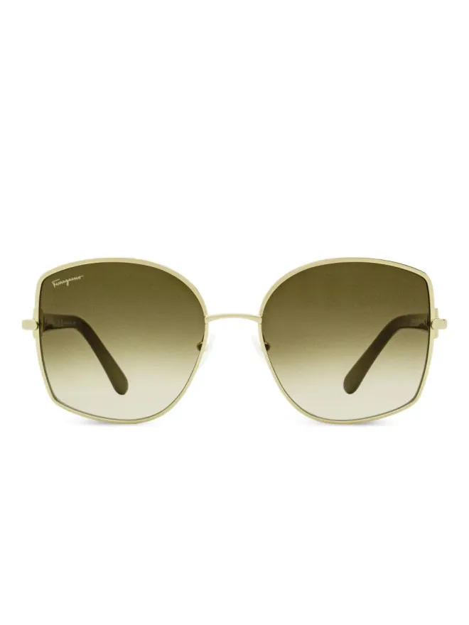 Ferragamo Eyewear Ferragamo Eyewear ガンチーニ蝶形フレーム サングラスの商品画像