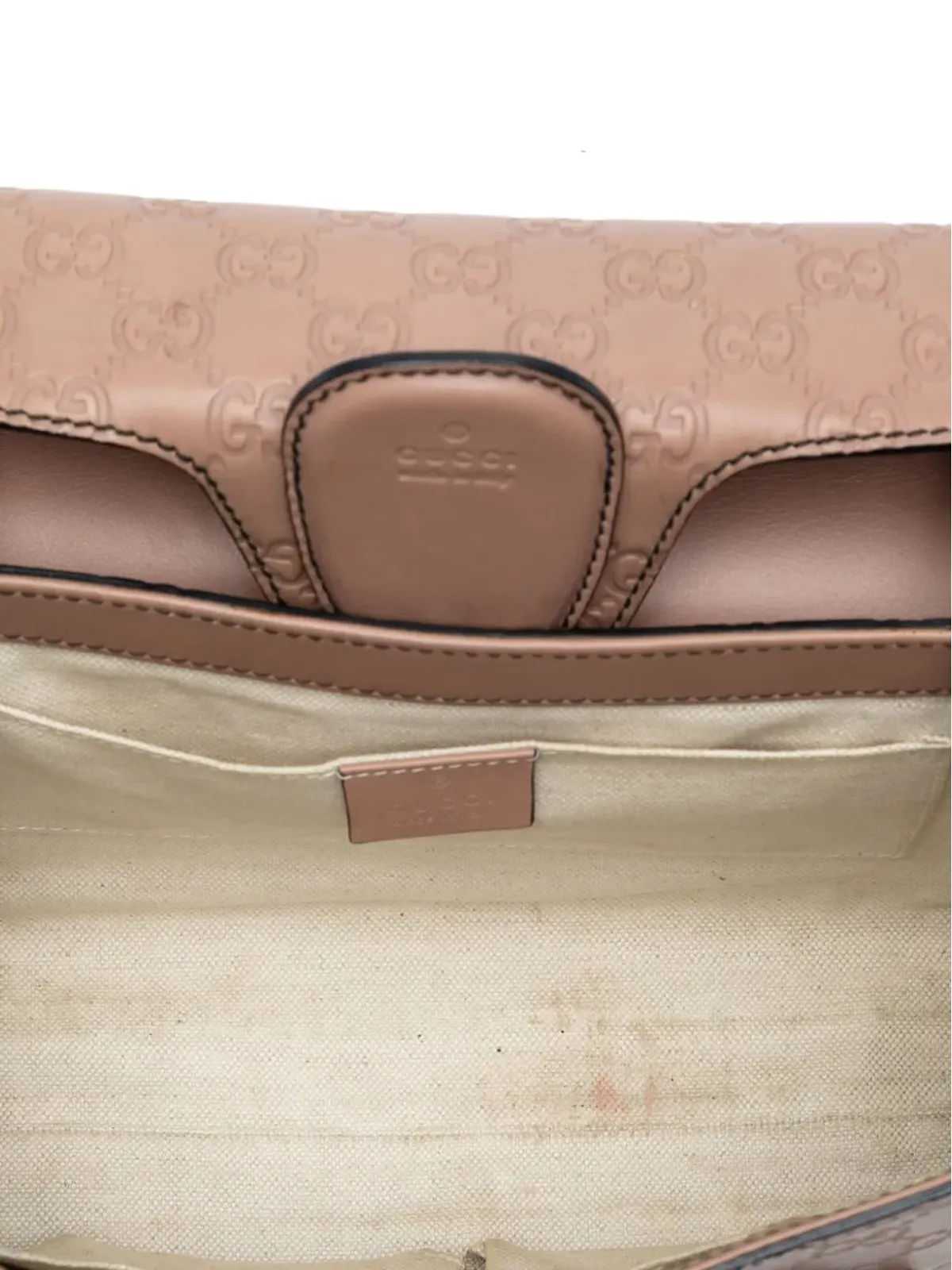 Gucci ビンテージ Emily ショルダーバッグ Guccissima - 画像5