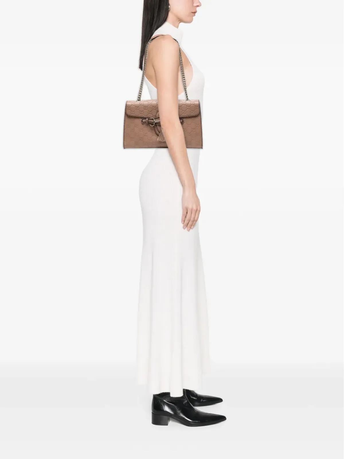 Gucci ビンテージ Emily ショルダーバッグ Guccissima - 画像2