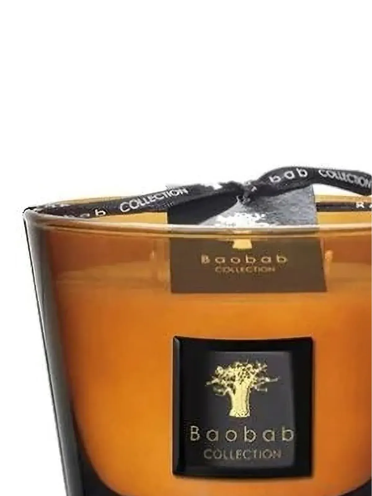Baobab Collection Max 10 Les Prestigieuses Cuir De Russie キャンドル - オレンジ - 画像2
