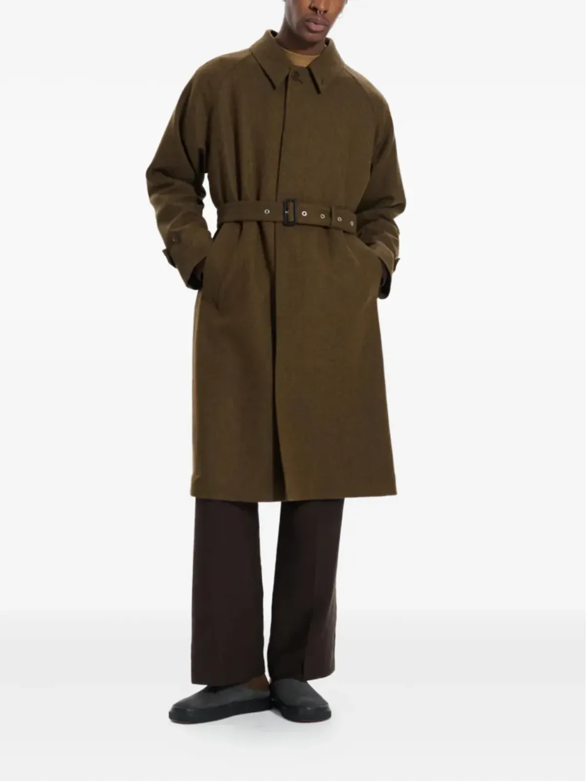 Mackintosh ロックスバーグ ウールライディングコート - 画像3