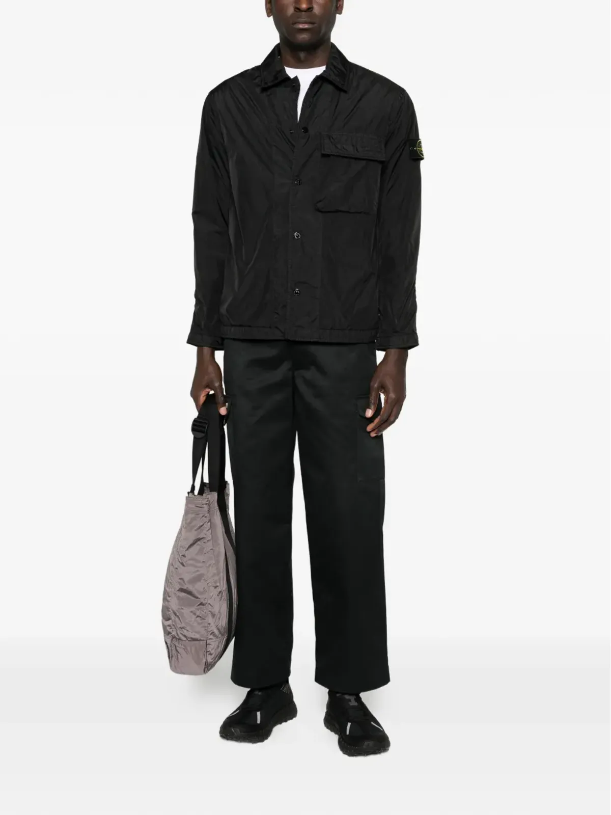Stone Island Compassバッジ シャツ - ブラック - 画像2