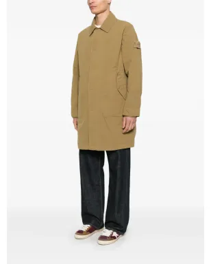 Stone Island ボタン付きパーカ ネュートラルカラー - サムネイル3