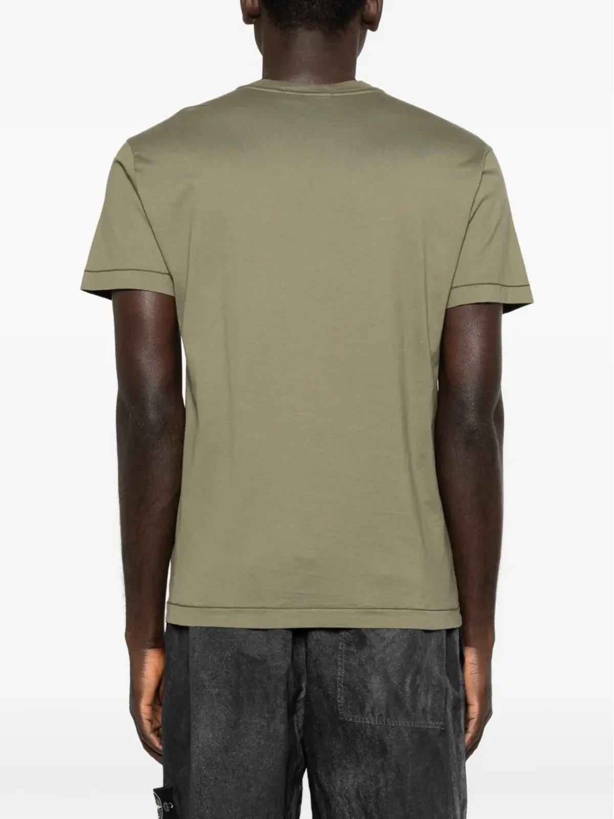 Stone Island パッチ Tシャツ - グリーン - 画像4