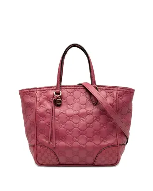Gucci ビンテージ 2000-2015年 小さめ Guccissima Bree サッチェル ピンク - サムネイル1