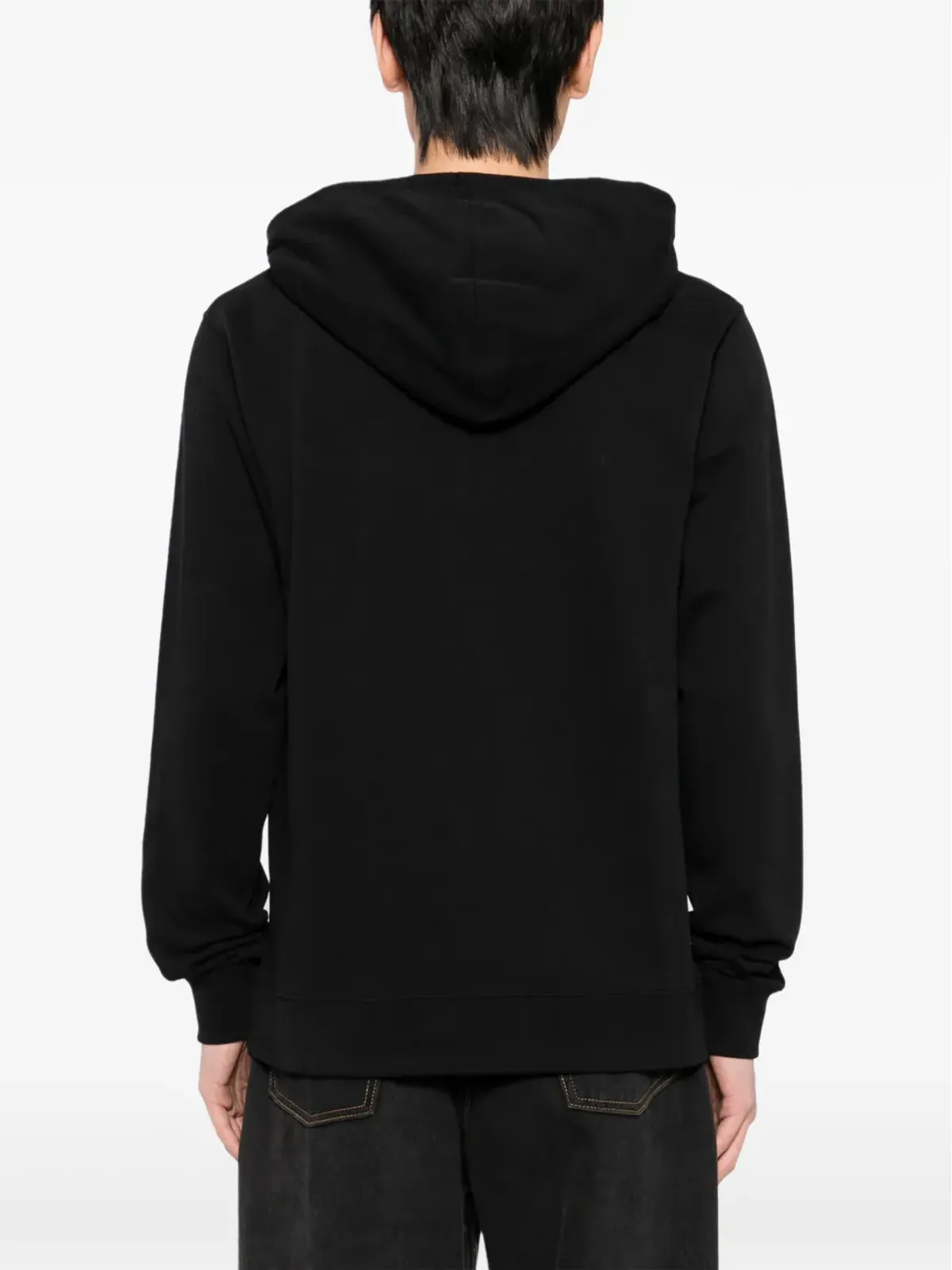 THAMES MMXX logo printed hoodie - Black - 画像4