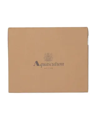 Aquascutum マクロクラブチェック柄タッセル付きスカーフ - サムネイル5