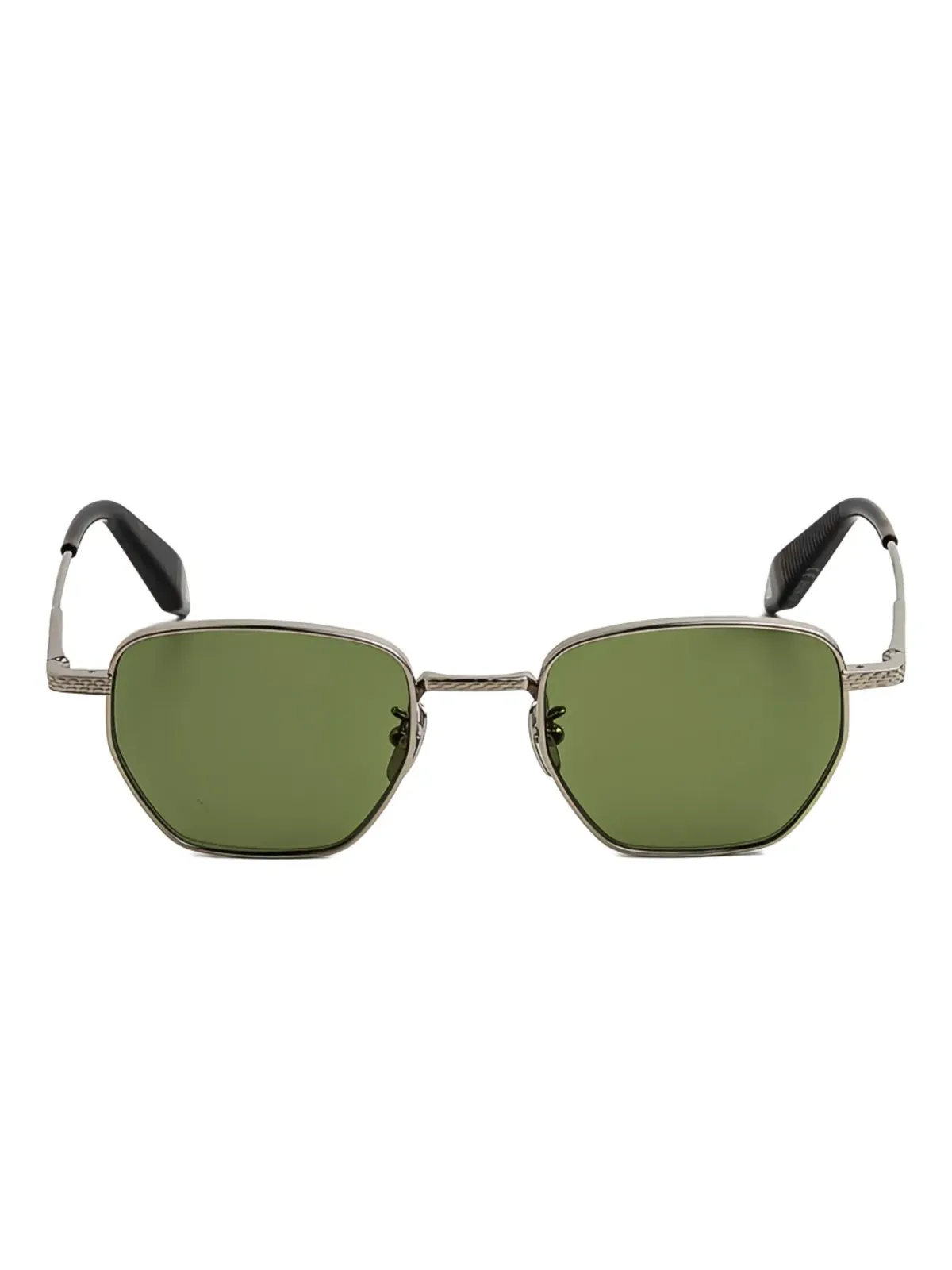 Cutler & Gross Breitling Léman tortoiseshellエフェクト サングラス - シルバー - 画像1