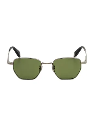 Cutler & Gross Breitling Léman tortoiseshellエフェクト サングラス - シルバー - サムネイル1