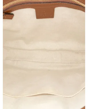 Gucci ビンテージ 2016-2025 GGスプリーム ウェブ ジオメトリック ジャッキー1961 クロスボディバッグ - ブラウン - サムネイル5
