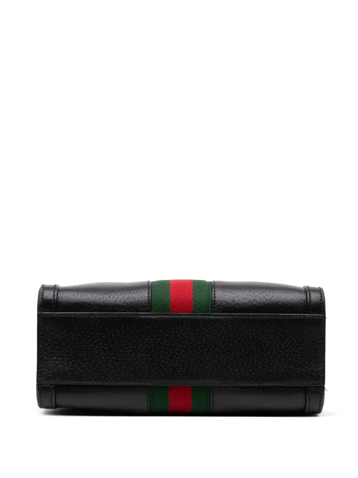 Gucci Pre-Owned 小型レザーウェブ・オフィディア・サッチェル - ブラック - 画像4