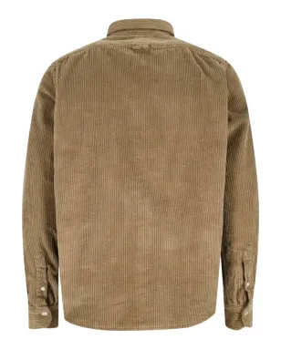 Finamore 1925 Napoli Salina corduroy pocket shirt - Brown - サムネイル2