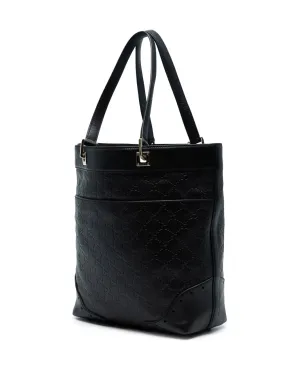 Gucci ビンテージ 2000-2015 Guccissima Punch トートバッグ - ブラック - サムネイル3