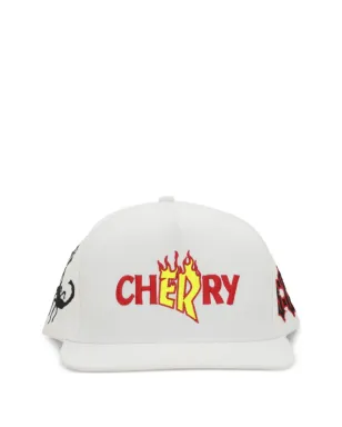 Cherry World ロゴ刺繍キャップ - サムネイル1