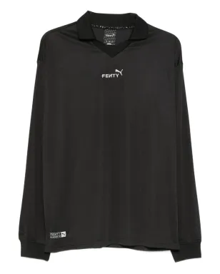 FENTY ロングスリーブポロシャツ - ブラック - サムネイル1