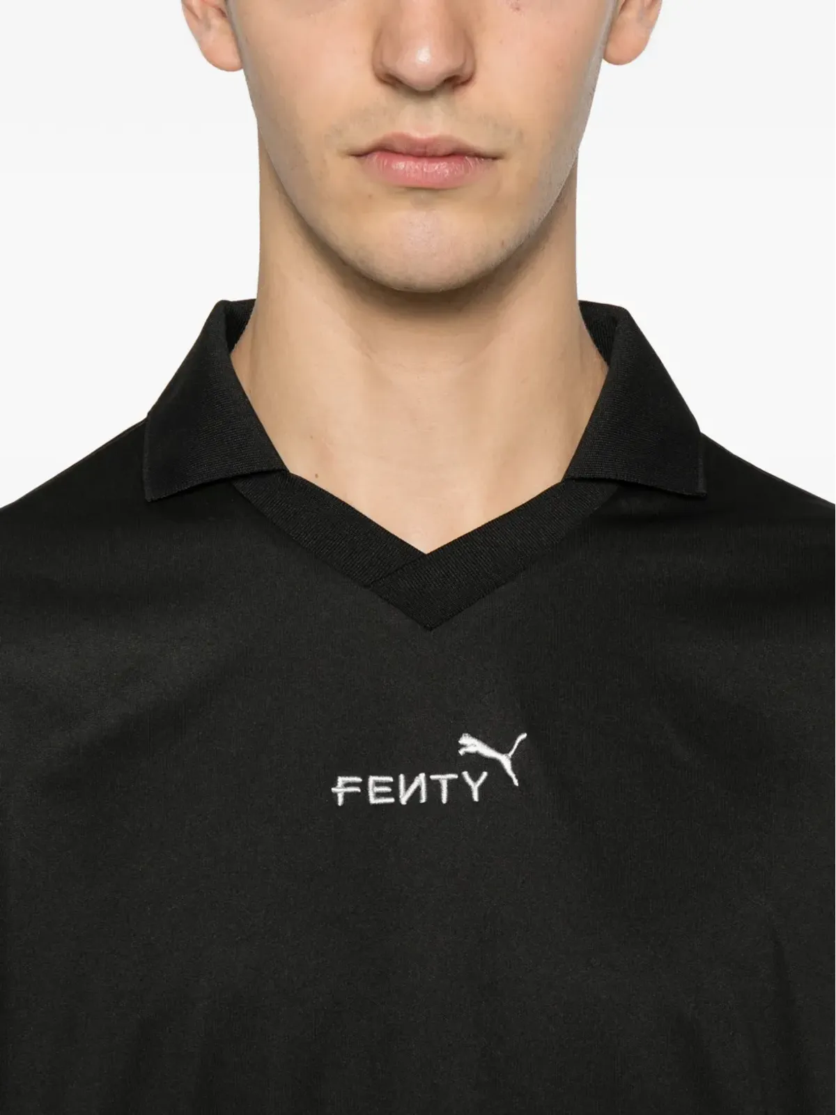 FENTY ロングスリーブポロシャツ - ブラック - 画像5