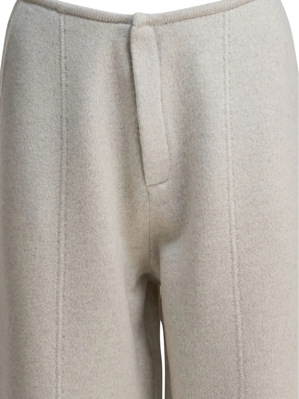 UMARMUNG シームディテールのワイドレッグパンツ - 画像4
