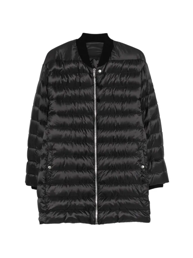 Moncler + Rick Owens Moncler + Rick Owens フライト ロゴアップリケ付き キルティングジャケットの商品画像
