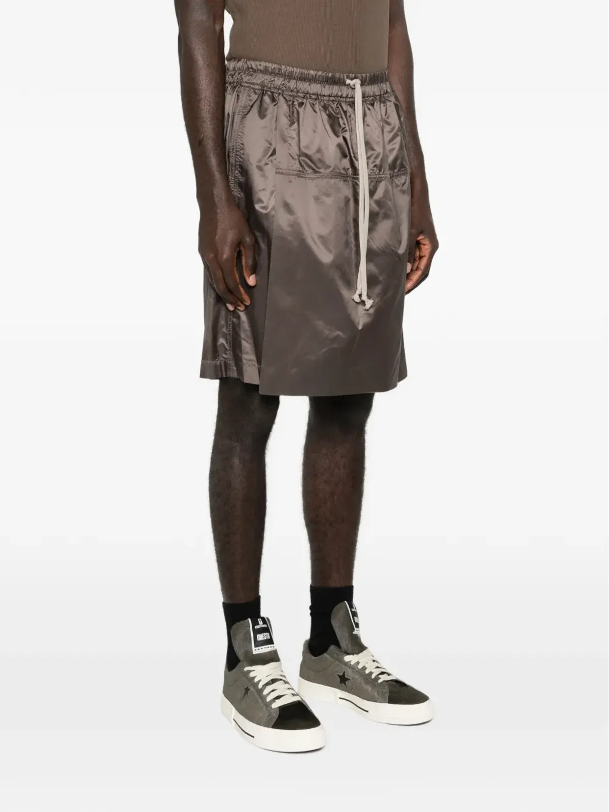 Moncler + Rick Owens ドロウストリングショーツ - 画像3