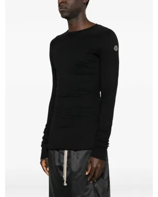 Moncler + Rick Owens 長袖ギルダーTシャツ - サムネイル3