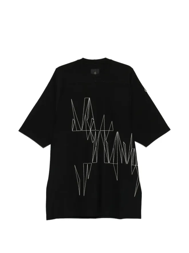 Moncler + Rick Owens Moncler + Rick Owens ジャンボニット Tシャツ - Blackの商品画像