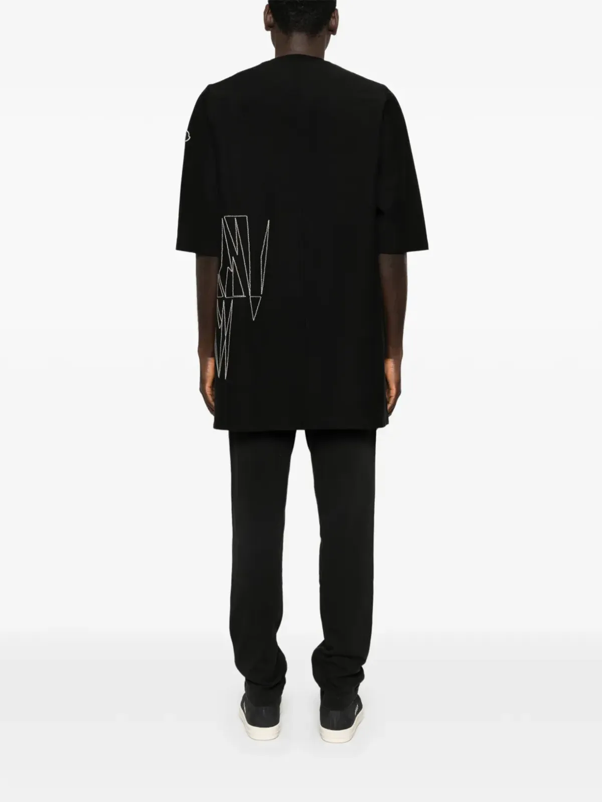 Moncler + Rick Owens ジャンボニット Tシャツ - Black - 画像4
