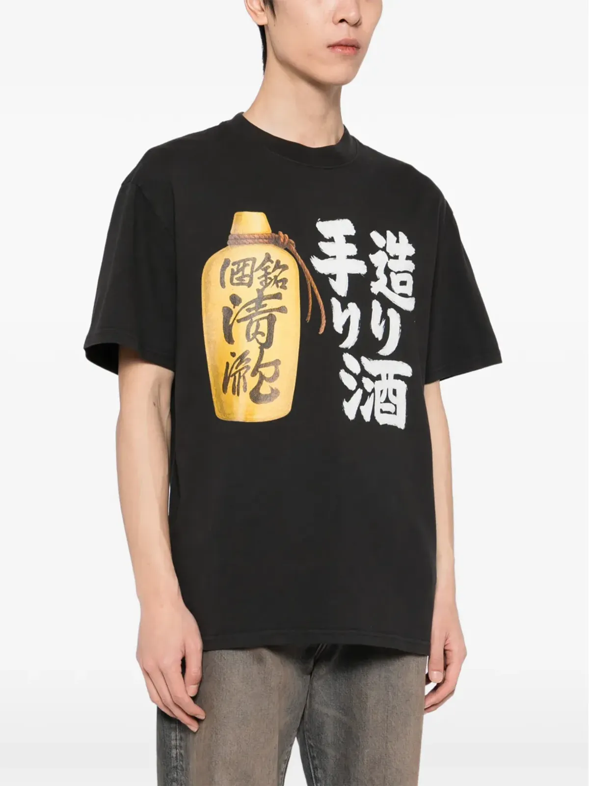 Melt グラフィックプリントTシャツ - 画像3