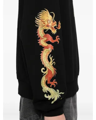 Melt graphic-printed hoodie - サムネイル5