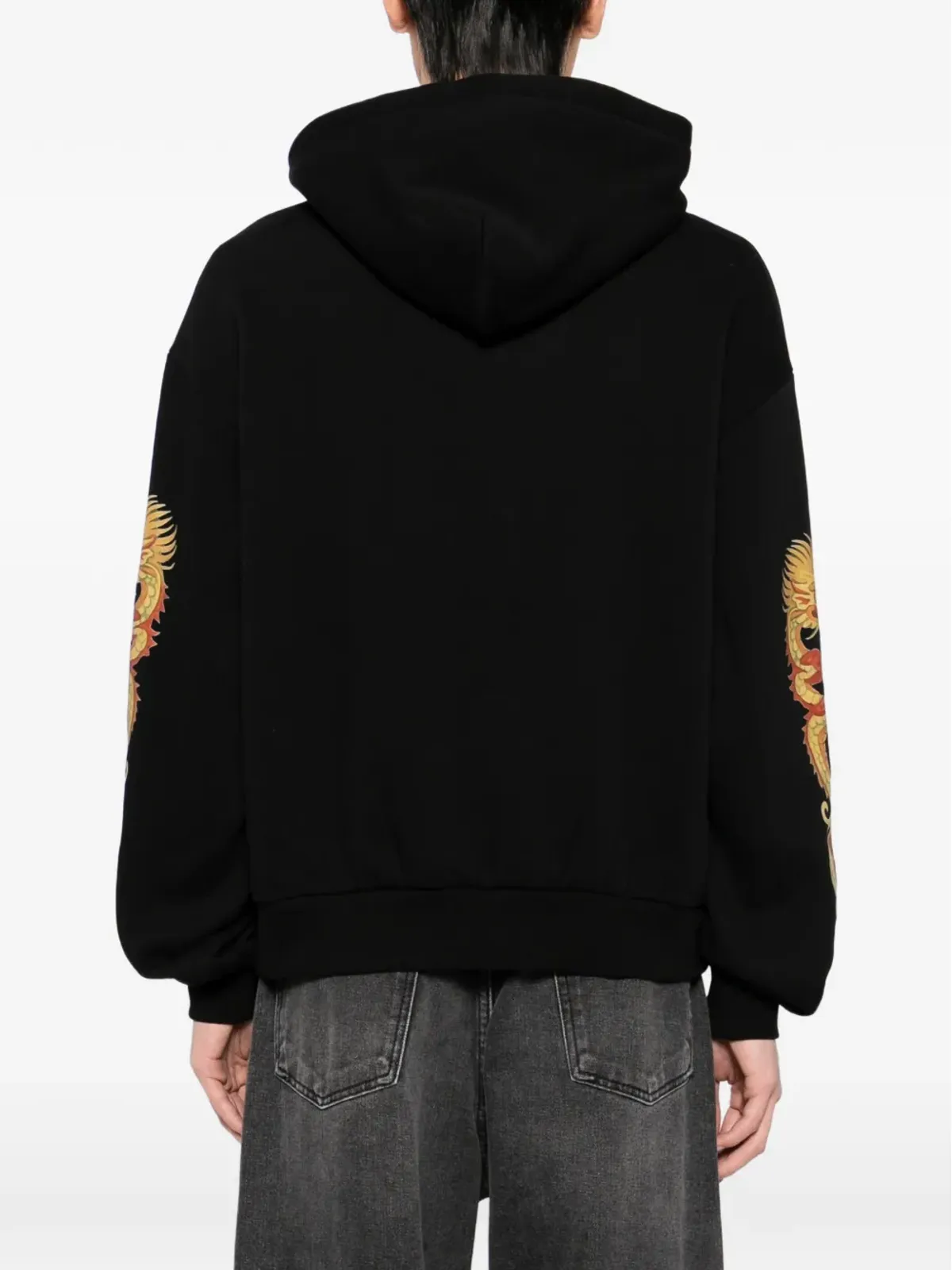Melt graphic-printed hoodie - 画像4