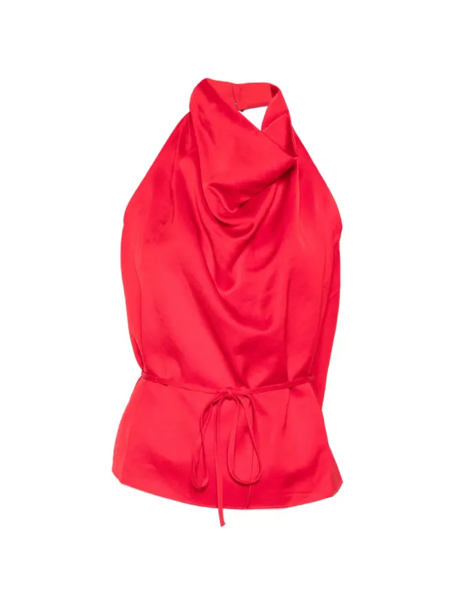 Marques ' Almeida Marques'Almeida ホルターネックバックレストップの商品画像