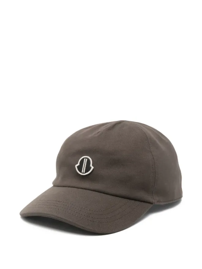 Moncler + Rick Owens Moncler + Rick Owens ロゴアップリケ ベースボールキャップの商品画像