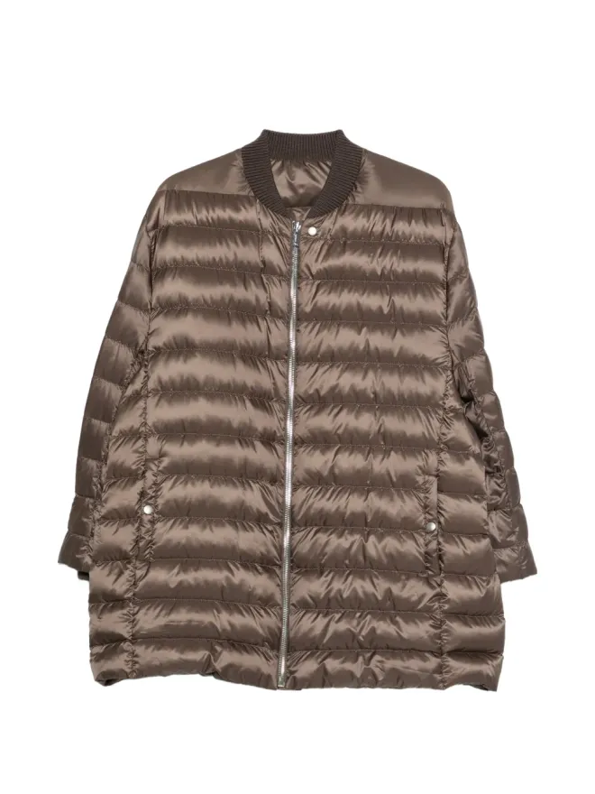 Moncler + Rick Owens Moncler + Rick Owens ジップファスナー付きパディッドジャケットの商品画像